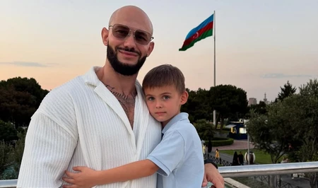 Бакинский отдых Джигана: искупался в море и пообщался с жителями столицы