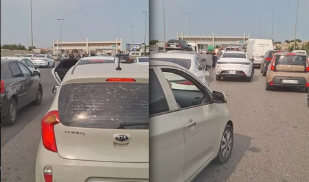 В Баку столкновение двух авто переросло в драку