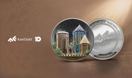“AzerGold” представила новую монету «Нахчыван — наследие архитектора Аджеми»