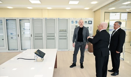 Президент Ильхам Алиев принял участие в открытии Центра хранения энергии «Абшерон»