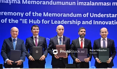 Азербайджан и испанская IE University подписали меморандум о создании Центра лидерства и инноваций