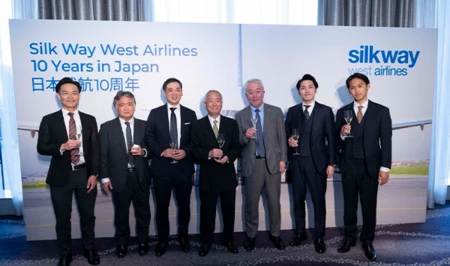 Silk Way West Airlines отмечает 10-летие полетов в Японию