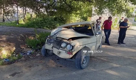 В Газахском районе в ДТП пострадали два брата-подростка