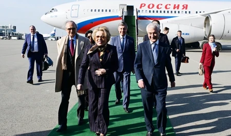 Валентина Матвиенко прибыла в Азербайджан с официальным визитом