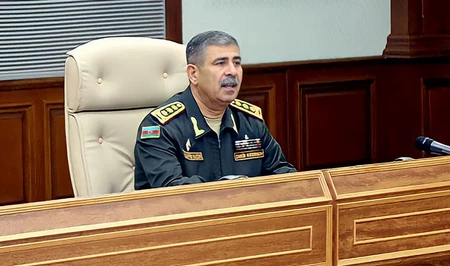 Министр обороны Азербайджана провел итоговое заседание коллегии за 2025 год