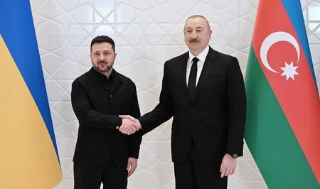 Президент Украины поблагодарил Ильхама Алиева