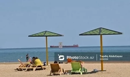 На пляжах Абшерона 21 августа вода прогреется до 26 градусов