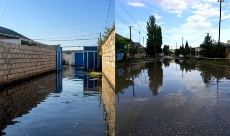 Сточные воды парализовали жизнь на улице в бакинском поселке — когда решат проблему?