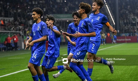 Сборная Азербайджана U-15 сыграет с Чили в 1/16 финала Дивизиона C на ЧМ FIFA в Баку
