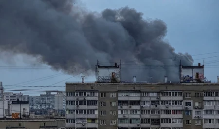 При атаке дронов на столицу Украины ранен еще один гражданин Азербайджана