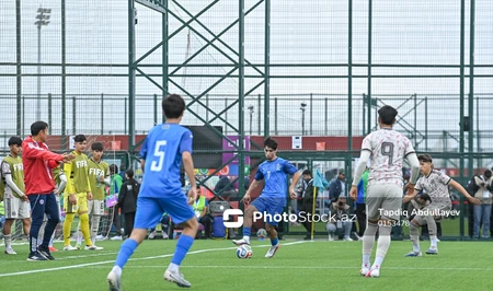 Сборная Азербайджана провела очередной матч на чемпионате мира FIFA U-15 в Баку