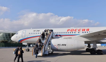 Вылетевший из Азербайджана спецборт МЧС РФ с покинувшими Иран россиянами прибыл в «Жуковский»