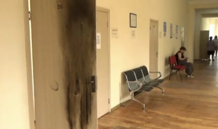В Гяндже мужчина попытался поджечь поликлинику