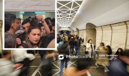 Испорченный праздник: бакинское метро не справилось с наплывом пассажиров 1 июня