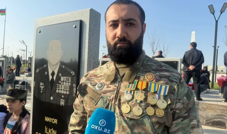 Боевой товарищ шехида-майора: Он оставил штаб и пошел на передовую сражаться с врагом