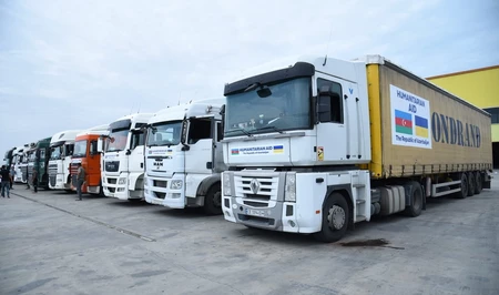 Азербайджан отправил в Украину очередную партию гуманитарной помощи