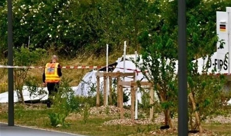 При крушении самолета на северо-востоке Франции погибли 11 человек
