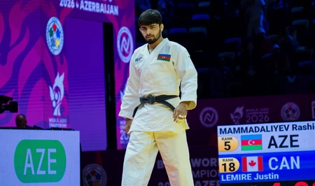 Рашид Мамедалиев начал чемпионат мира по дзюдо с победы