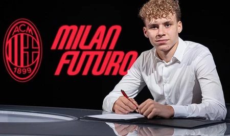 «Милан» подписал первый профессиональный контракт с 17-летним сыном Златана Ибрагимовича