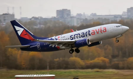 Самолет Smartavia подал сигнал бедствия над Черным морем. Судно пропало с радаров