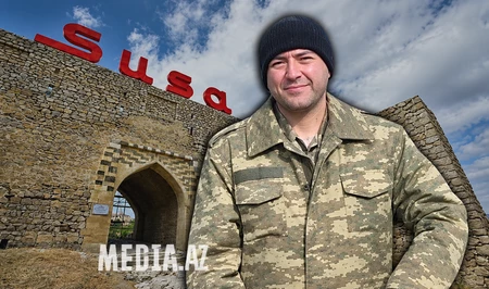 «Шуша — не место для вандализма»: ветеран о надписях на скалах освобожденного города