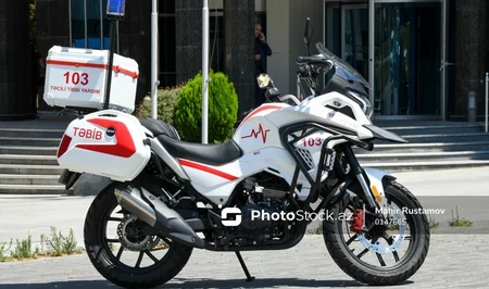 Ambucycle: в Азербайджане впервые запустят мотоциклы скорой помощи
