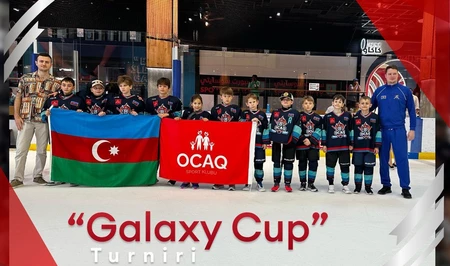 Юные хоккеисты Азербайджана взяли бронзу турнира Galaxy Cup в Дубае