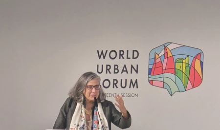 Анаклаудия Россбах приветствовала участников исторического Форума NGO на WUF13