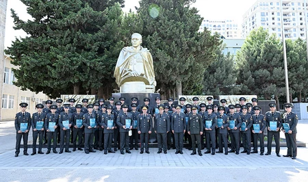 В Бакинском военном колледже состоялась церемония выпуска