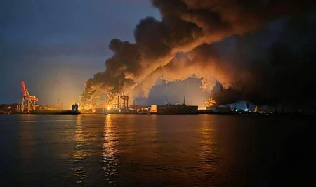 РФ нанесла удары по объектам портовой инфраструктуры и морским судам Одессы и Черноморска