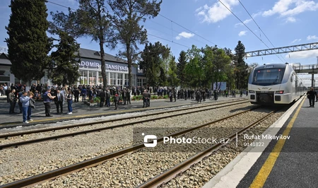 Железнодорожная станция Кюрдамир распахнула двери для пассажиров
