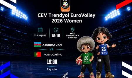 В Баку стартуют матчи группы C чемпионата Европы по волейболу среди женщин