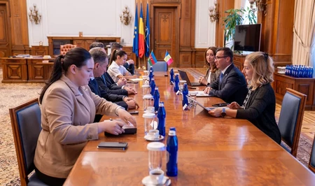 Азербайджанская делегация провела встречи в парламенте Румынии