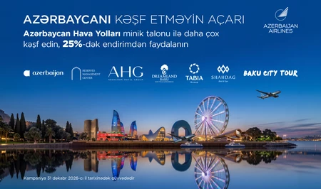 AZAL подготовил специальные предложения для пассажиров ко Дню работников туризма