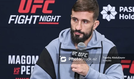 В Баку проходит турнир UFC Fight Night: Назим Садыхов уступил Матеусу Камило