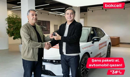 В мегалотерее Bakcell разыгран четвёртый автомобиль!
