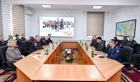 В Национальном университете обороны прошла встреча с делегацией Грузии