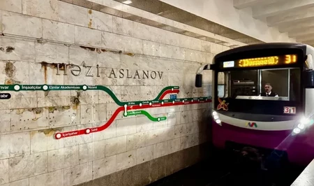 На станции метро «Ази Асланов» стартовал финальный этап ремонтных работ