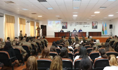 В Бакинском региональном центре МЧС провели мероприятия к 27 Сентября - Дню памяти