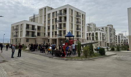 В Агдам вернулась очередная группа бывших вынужденных переселенцев