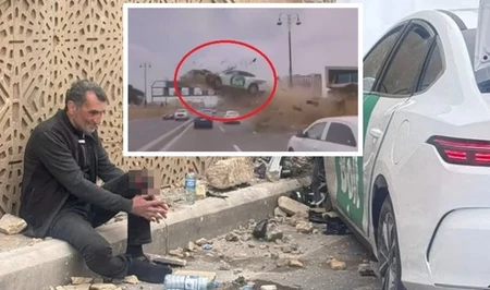 Водитель такси, совершивший нашумевшую аварию в Баку, впервые рассказал о случившемся