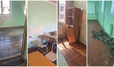 Скандал в школьно-лицейном комплексе: родителей заставляют ремонтировать разваливающиеся классы?
