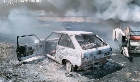 Удар БПЛА в Запорожском районе Украины: есть жертва
