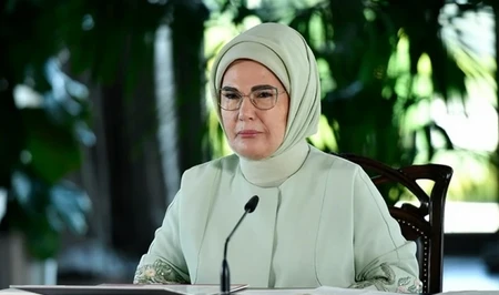 Эмине Эрдоган поделилась публикацией о встрече с Мехрибан Алиевой