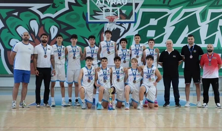 Сборная Азербайджана по баскетболу U16 завоевала бронзу на турнире в Казахстане