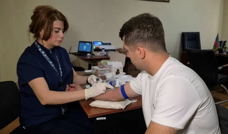 Госпиталь Медицинской службы МЧС провел диспансеризацию сотрудников в Аранском регионе