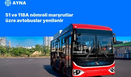 В Баку обновляется автобусный парк на двух маршрутах