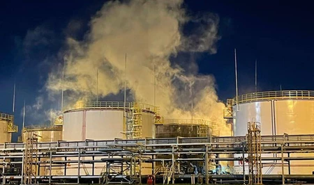 Генштаб ВСУ заявил об ударе по НПЗ «Ильский» в Краснодарском крае России