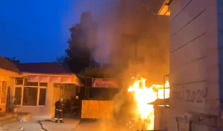 Пожар в магазине в Гёйчае оперативно ликвидирован силами МЧС