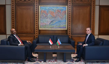 Главы МИД Азербайджана и Судана проводят переговоры в Баку